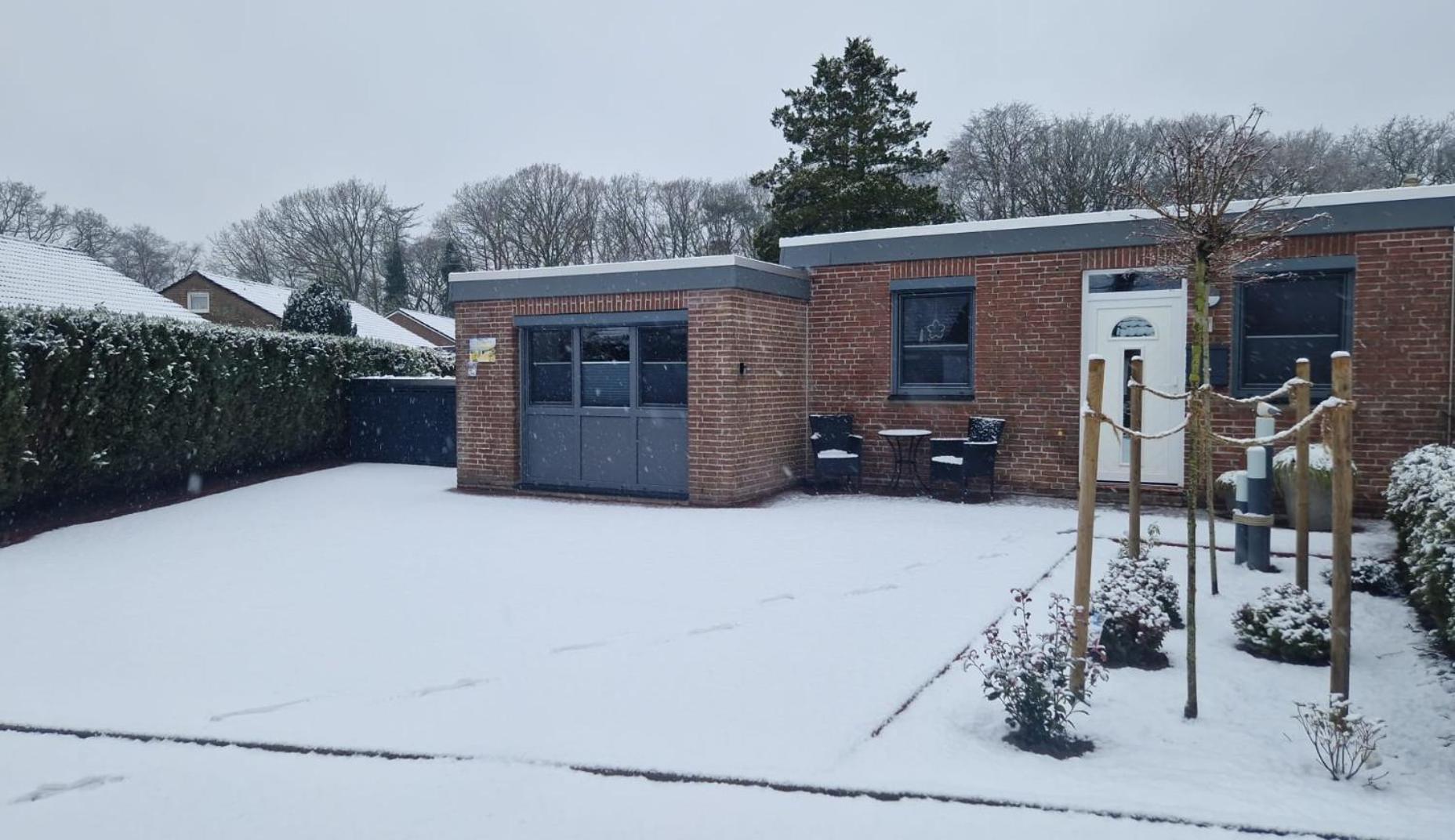 Ferienhaus Nordseeglueck Im Ferienpark Berumbur Buitenkant foto