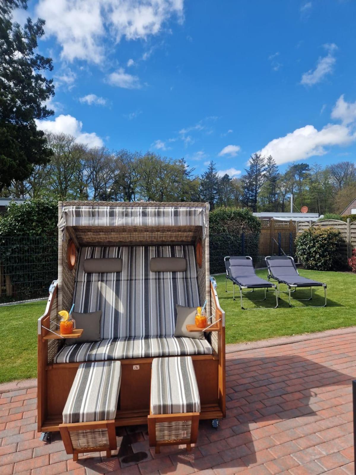Ferienhaus Nordseeglueck Im Ferienpark Berumbur Buitenkant foto