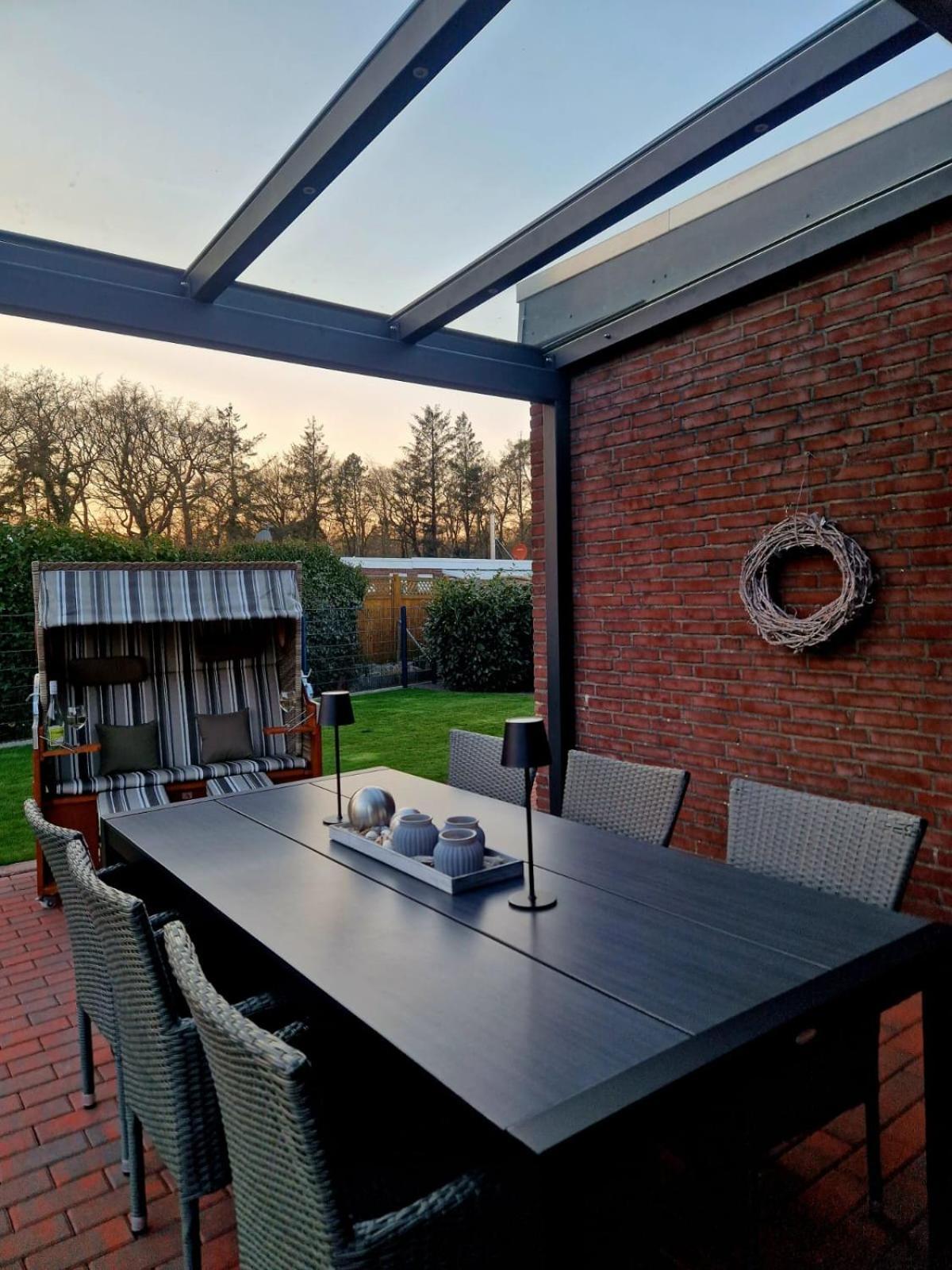 Ferienhaus Nordseeglueck Im Ferienpark Berumbur Buitenkant foto